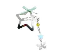 Elegante fermaglio a farfalla con dettagli sfrangiati per forcine per capelli uniche clip per capelli compleanno amico sorella