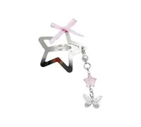 Elegante fermaglio a farfalla con dettagli sfrangiati per forcine per capelli uniche clip per capelli compleanno amico sorella