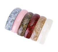 Elegante Fermaglio per Capelli Coda di Cavallo Proiettile Dolce Piatto Clip Hairpin Elegante Clip Per Capelli Per Natale Elegante Clip