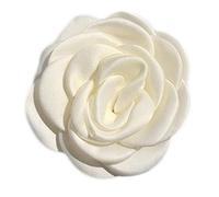 Elegante fermaglio per capelli con camelia artificiale, colore bianco latte, rosa, forcine per capelli da sposa