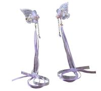 Elegante fermaglio per capelli con farfalla blu sognante per donne alla ricerca di accessori unici