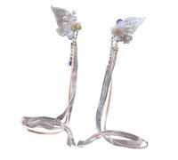 Elegante fermaglio per capelli con farfalla blu sognante per donne alla ricerca di accessori unici