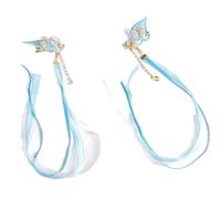 Elegante fermaglio per capelli con farfalla blu sognante per donne alla ricerca di accessori unici