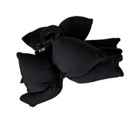 Elegante fermaglio per capelli con fiocco grande floccato per donne garantisce durata e comfort senza danni ai capelli