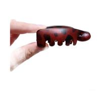 Elegante fermaglio per capelli da donna, design francese, con motivo tartaruga, texture opaca per una presa sicura, piccola clip a banana, per ufficio e vita quotidiana (caffè rosso)