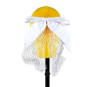 Elegante fermaglio per capelli principessa perline balletcore copricapo per feste di ballo di fine anno per abito da sera