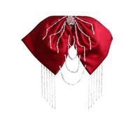 Elegante fermaglio per capelli principessa perline balletcore copricapo per feste di ballo di fine anno per abito da sera