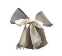 Elegante fermaglio per capelli principessa perline balletcore copricapo per feste di ballo di fine anno per abito da sera
