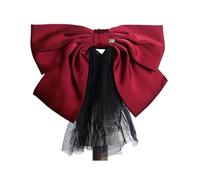 Elegante fermaglio per capelli principessa perline balletcore copricapo per feste di ballo di fine anno per abito da sera