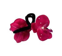 Elegante fermaglio per capelli vintage a forma di fiore, accessorio morbido e confortevole, per uso quotidiano e feste, accessorio moderno per capelli da donna