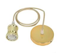Elegante filo per lampada retrò compatibile con tonalità esistenti, elevando il fascino della tua decorazione domestica senza sforzo (oro)