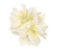 Elegante fiore accessori per capelli multiuso in polimero forcina per donne primavera la ragione calda abiti foto puntelli fiore giallo accessorio per capelli