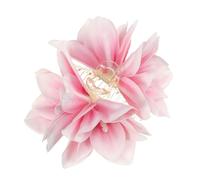 Elegante fiore accessori per capelli multiuso in polimero forcina per donne primavera la ragione calda abiti foto puntelli fiore giallo accessorio per capelli