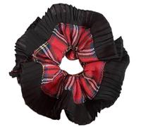 Elegante follia Per Le Donne Grande Fascia Per Capelli Elastici Croccante Stile Francese Capelli Bobbles Coda Di Cavallo