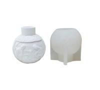 Elegante Forma Di Sfera Stabile In Silicone Per La Fabbricazione Di Candelieri Per La Decorazione E Solennità Candela Di Uso Quotidiano