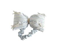 Elegante Francese Archi Sciarpa Scrunchie Fasce Per Capelli Accessorio Per Le Donne Morbido Tessuto Cravatta Dei Capelli Multiuso Styling
