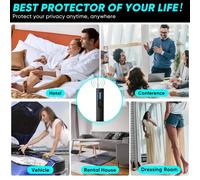 Elegante gadget anti-intercettazioni costruito in ABS con caratteristiche di des