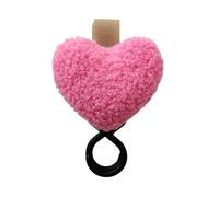 Elegante gancio per passeggino a forma di cuore, accessorio aggiuntivo per lo shopping, viaggi, gancio essenziale per passeggino per un facile trasporto