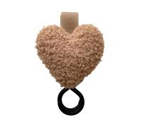 Elegante gancio per passeggino a forma di cuore, accessorio aggiuntivo per lo shopping, viaggi, gancio essenziale per passeggino per un facile trasporto