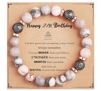 Elegante Gemme Naturali Pietre Naturali Regalo Compleanno Accessorio Per Braccialetti Per Donne Che Abbracciano L'individualità E Fascino Bracciale In Pietra Individualizzata