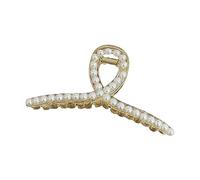 Elegante Grande Perla Capelli Artigli Clip Per Le Donne di Grandi Dimensioni Acrilico Clip Per Capelli Forcine Per K5B1 Crab Barrettes Accessori Per Capelli