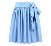 Elegante grembiule Dirndl da donna in lunghezza midi con fiocco, pratico accessorio Dirndl per feste popolari e feste bavaresi, vestibilità normale, N. 033, M