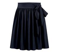 Elegante grembiule Dirndl da donna in lunghezza midi con fiocco, pratico accessorio Dirndl per feste popolari e feste bavaresi, vestibilità normale, N. 031, XL