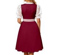 Elegante grembiule senza maniche per un completo versatile da festival e pe | Abiti Cerimonia Signora Anziana a Rosa Manica Fiori Bohemien Alta Cinquantenni Basse Bustier Ad Anticonvenzionali