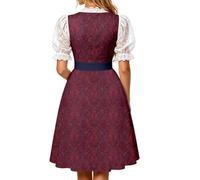 Elegante grembiule senza maniche per un completo versatile da festival e pe | Vestito Rosso Da Cerimonia Invitata Comodo Firmate Convenzionali Vicino Antico 60 Strass 7 Favola Caratteristiche