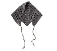 Elegante Headwrap Crochet Per Fascia Per Triangolo Bine Bine Dorso Per Head Wrap Neckerchief Capelli Bandana Accessorio FO