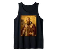 Elegante Icona cattolica di San Francesco di Sales Canotta