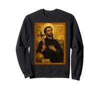 Elegante Icona cattolica di San Francesco Saverio Felpa