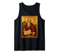 Elegante Icona cattolica di San Girolamo Canotta