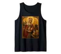 Elegante Icona cattolica di Santa Elisabetta d'Ungheria Canotta