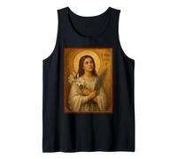 Elegante Icona Cattolica di Santa Maria Goretti Canotta