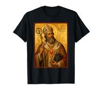 Elegante Icona cattolica di Sant'Agostino d'Ippona Maglietta