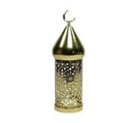Elegante illuminazione a LED in un design chic in metallo dorato perfetta per ac