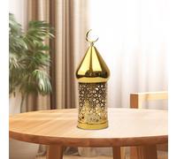Elegante illuminazione a LED in un design chic in metallo dorato perfetta per ac