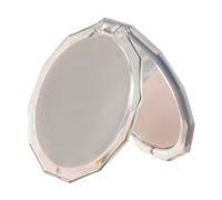 Elegante ingrandimento 7X da viaggio tascabile da viaggio a specchio su entrambi i lati, ideale per borse all'aperto e tutti i giorni, compatto a specchio, Grigio, Bellezza di massa