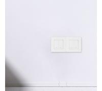 Elegante Interruttore da Parete Compatibile per ZigBee per Moes Star Ring Touch