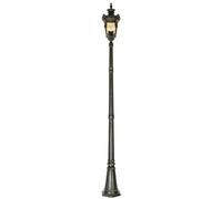 Elegante Lampada Da Giardino Alta 237Cm Grande IP44 Opulenta AMY