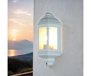Elegante Lampada da Nave IN Bianco Luce per Esterni E27 60W Parete Cortile