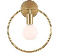 Elegante Lampada da Parete, Applique da Parete Creativa dalla Forma Rotonda, Lampada da toeletta per Interni, apparecchio di Illuminazione in Stile Industriale per corridoio, Cucina, Camera da Le