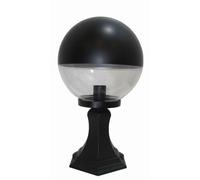 Elegante Lampada Da Terra Sfera H:44Cm IP44 E27 Nera ISADORA Lampada Esterno