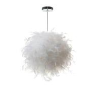 Elegante Lampadario Paralumi Lampada Paralumi Featherings Texture Piccolo Paralume Lampada a Sospensione Coperture per Lampadario Lampade Paralume Piuma