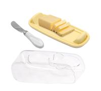 Elegante lattina di burro in ceramica con coperchio - freschezza e stile per il tuo tavolo per la colazione | Lavastoviglie -Aoffro e cibo -Safe | Lattinaa di burro, lattina di con coperchio |