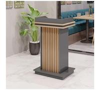 Elegante leggio in legno per chiese, scuole e matrimoni, elegante leggio con contenitore, perfetto per aule ed eventi, scrivania per ricevimenti in piedi (A1)
