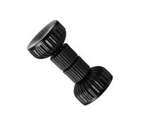 Elegante Letto In Plastica Nero Stabilizzatori Testiera Fornire Un Solido Autorità Per L'uso Su Piastrelle O Pavimenti In Legno Per Il Pavimento