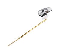 Elegante leva scarico serbatoio wc finitura cromata perfetta per rimodellamento