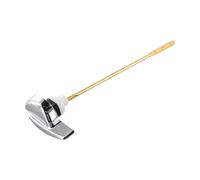 Elegante leva scarico serbatoio wc finitura cromata perfetta per rimodellamento